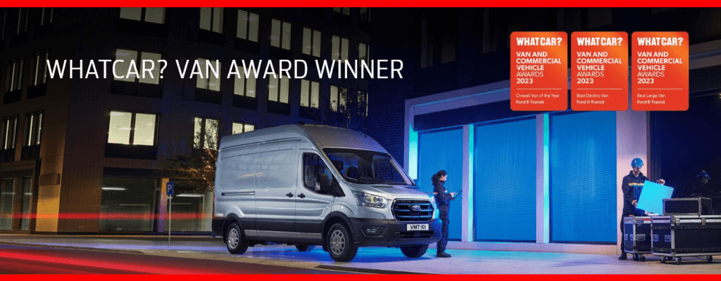 Ford E-Transit - voted van of the year
